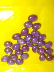 Manufacturers Exporters and Wholesale Suppliers of Ruby Star Oval Stone Jaipur Rajasthan